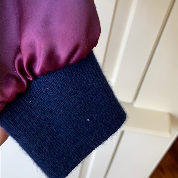 Vintage 80s Satin Mickey Mouse Bomber Jacket - Picture 5 of 8